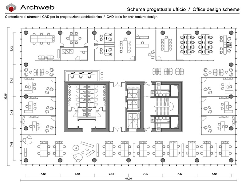 Office scheme 21 dwg preview Archweb