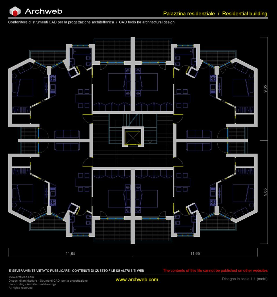 Pianta palazzina dwg 07