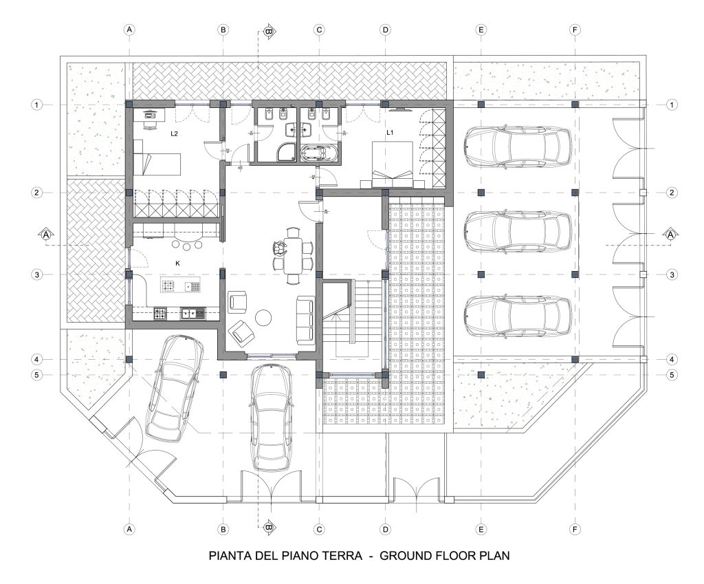 Palazzina AW 06 pianta P.T