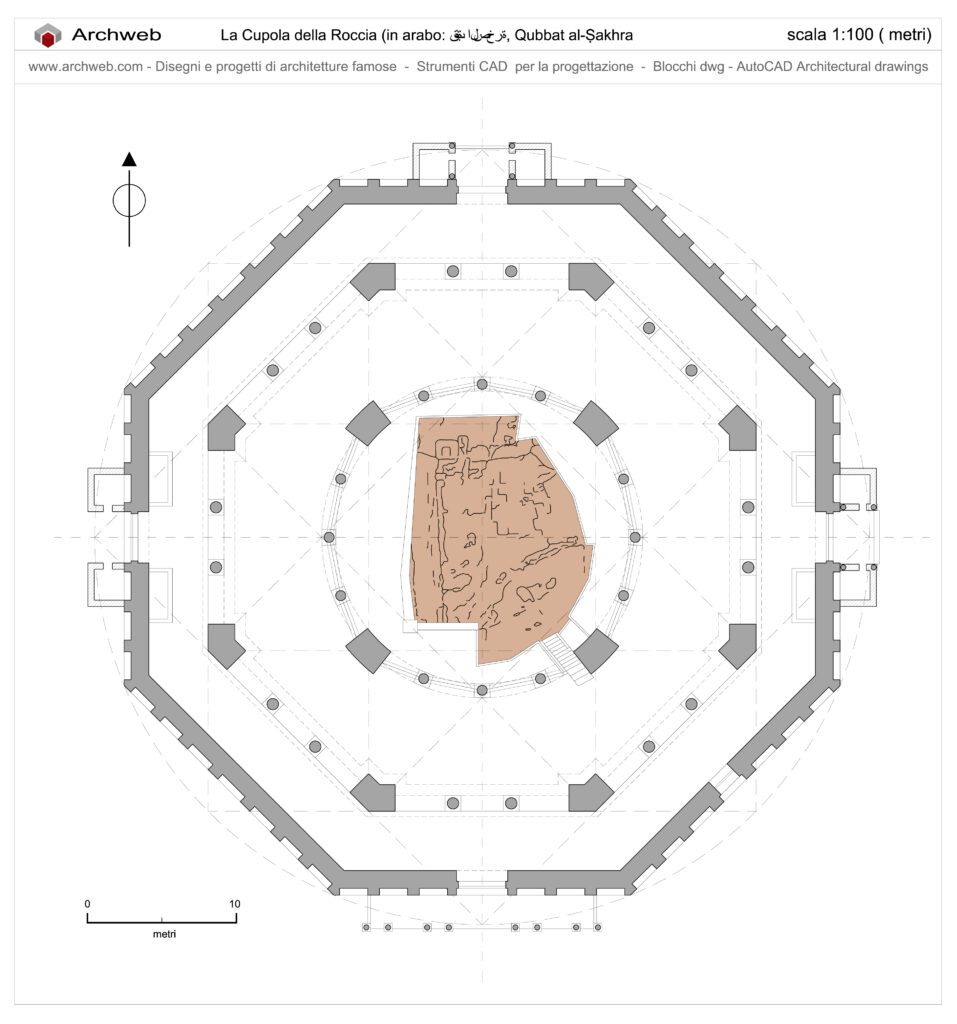 Cupola della Roccia a Gerusalemme